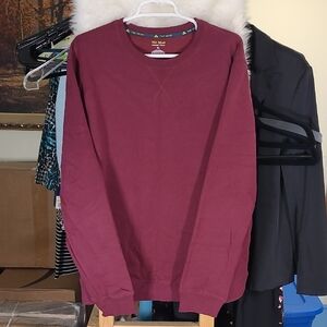 Tek Gear Men's Maroon Crewneck Sweatshirt